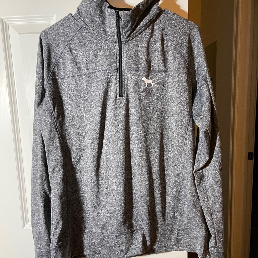 Pink 3/4 zip up